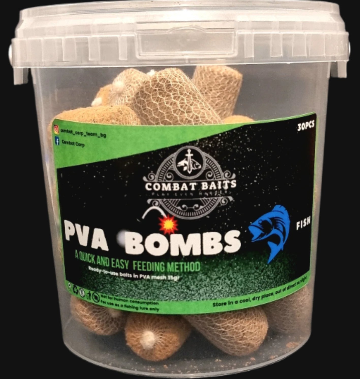 PVA Bombs (30-90)бр | Combat Baits