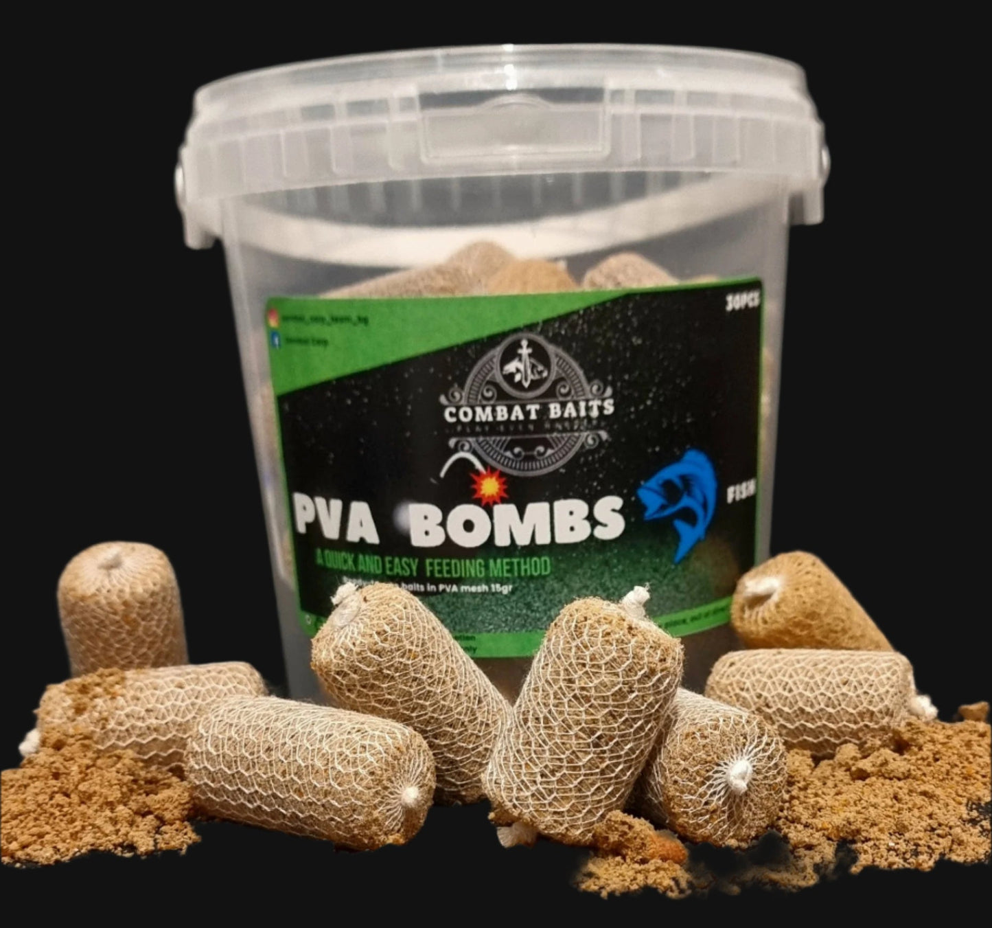 PVA Bombs (30-90)бр | Combat Baits