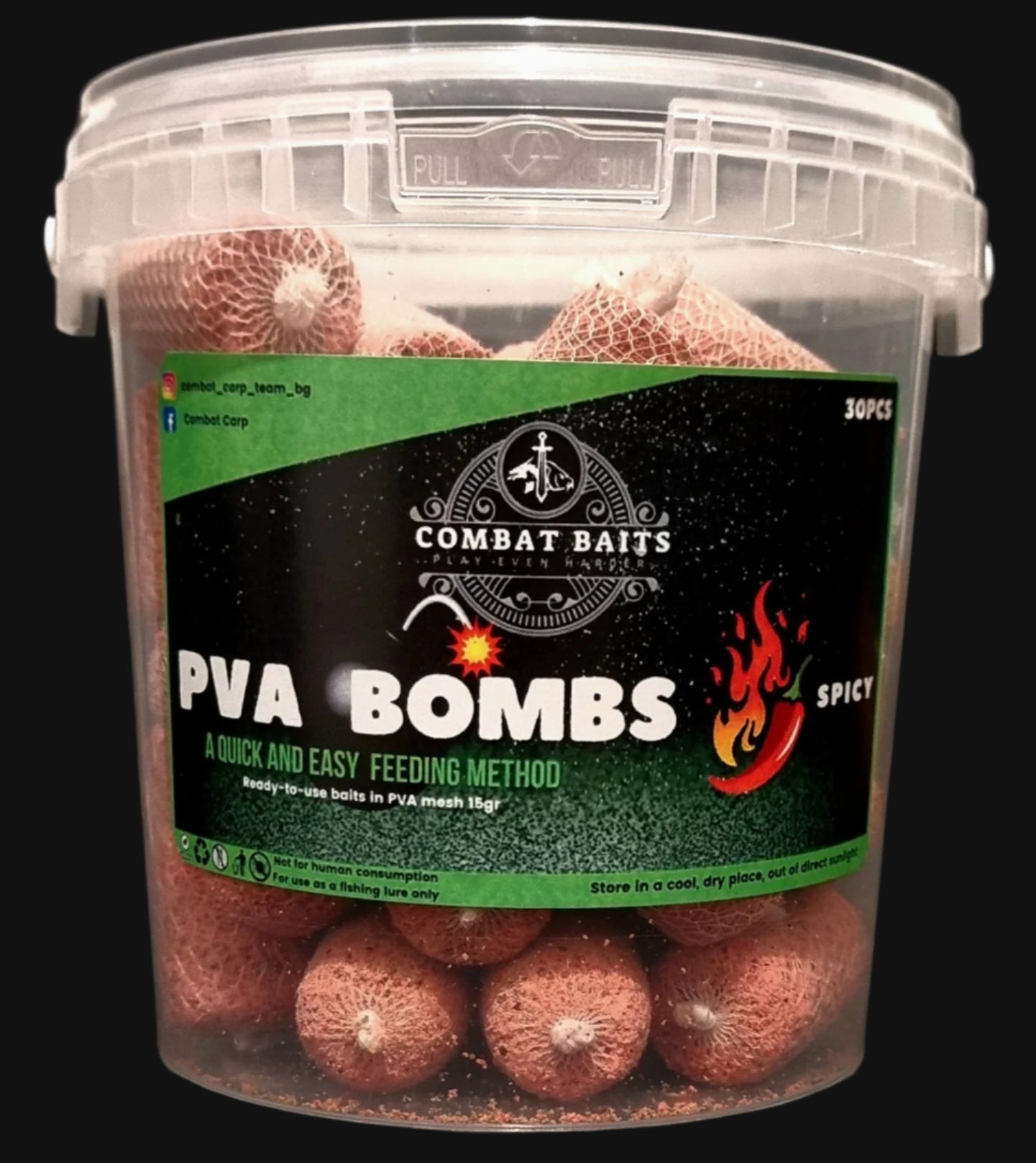 PVA Bombs (30-90)бр | Combat Baits